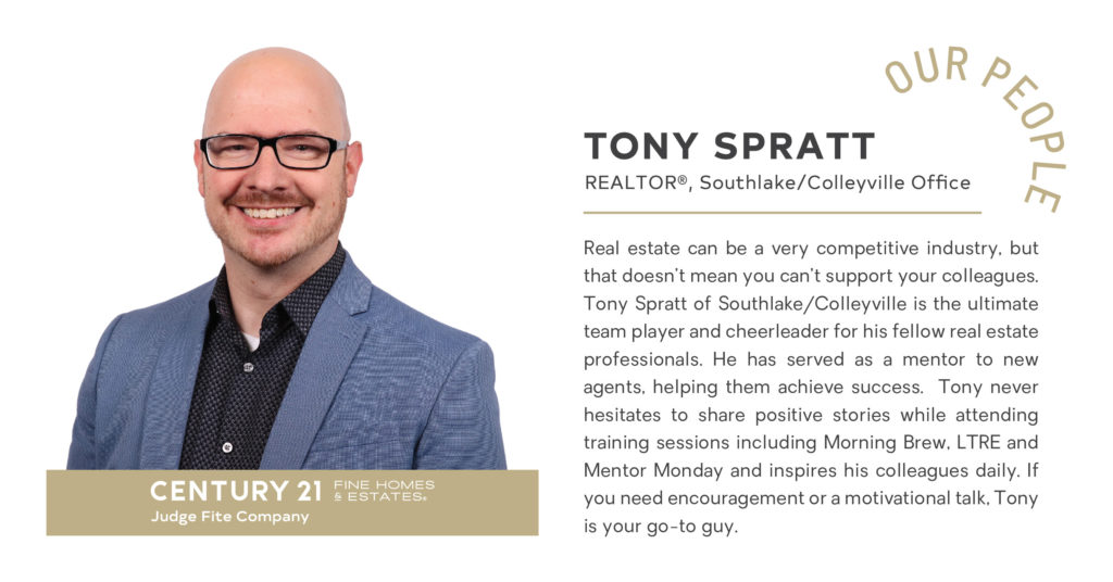 Our People: Tony Spratt